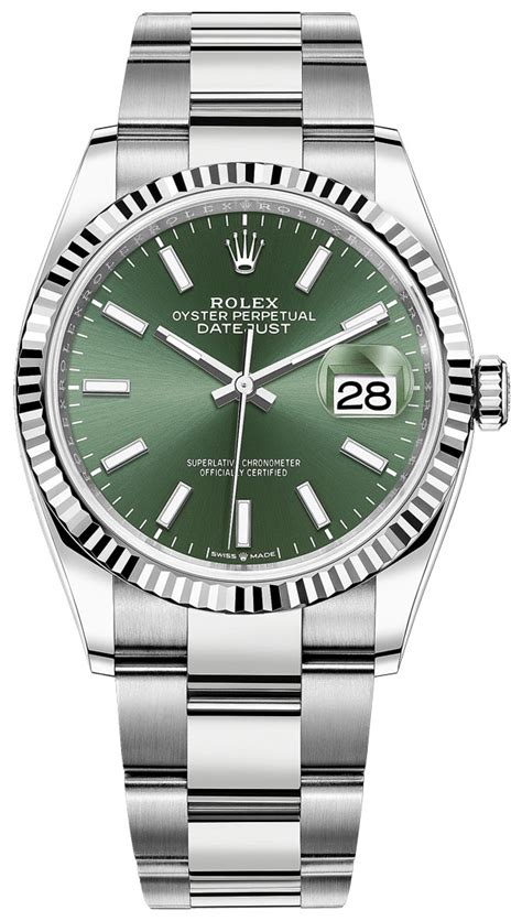 rolex mint green 36|rolex watches 126234.